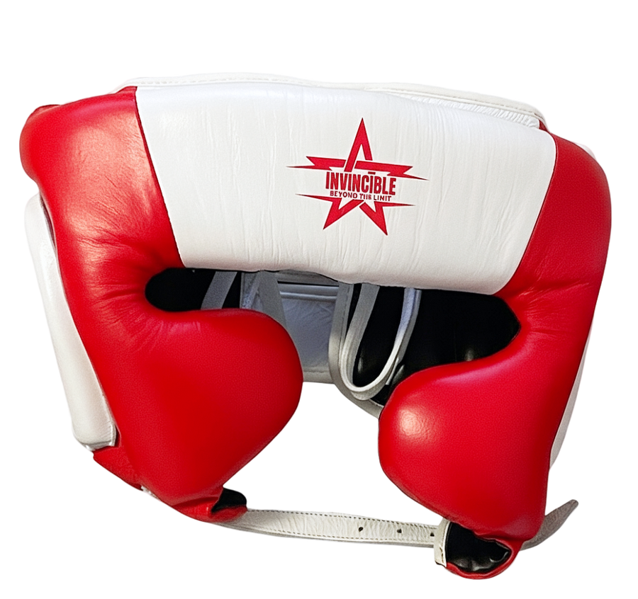 Casque de sparring Almoravid – cuir premium – protection boxe