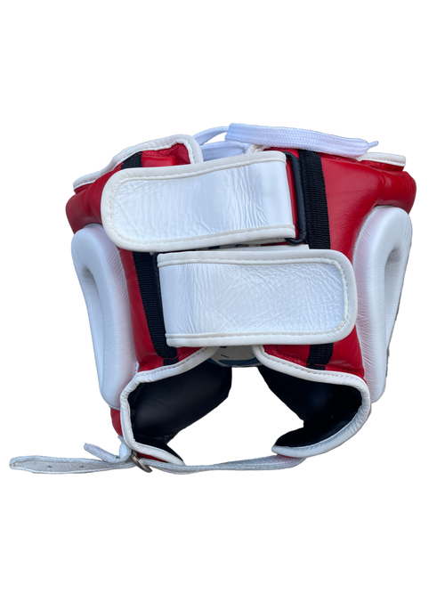 Casque de sparring Almoravid – cuir premium – protection boxe