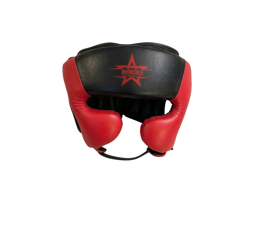 Casque de sparring Zenata – cuir premium – protection boxe